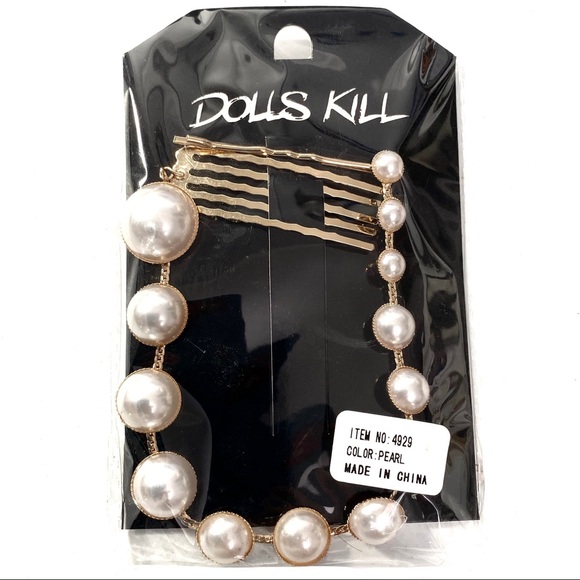 Hair Extension Enchanted Oceans Pearl Barrette - Picture 4 of 10